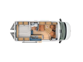 Eriba Car 600 Indium Grey Pop-up